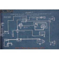 Dort 9 10 11 15 6volt Schema Electrique 1918 1919 1920 Westinghouse