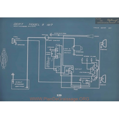 Dort 9 Schema Electrique 1917 V2