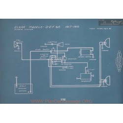 Elcar D E F G Schema Electrique 1917 1918