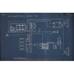 Elcar Splitdorf Aplco Schema Electrique 1916