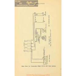 Elgin 6 E 16 Schema Electrique 1917 Delco