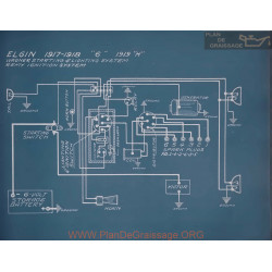 Elgin 6 Schema Electrique 1917 1918