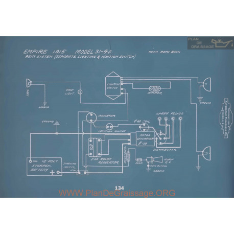 Empire 31 40 Schema Electrique 1915 V2