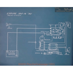 Empire 33 Schema Electrique 1915 1916