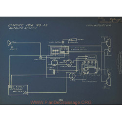 Empire 40 45 Schema Electrique 1916 Autolite