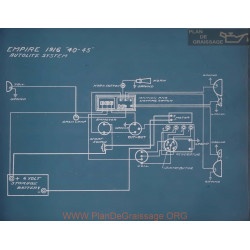 Empire 40 45 Schema Electrique 1916