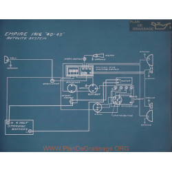 Empire 40 45 Schema Electrique 1916