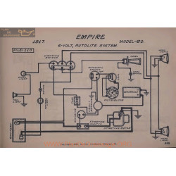 Empire 60 6volt Schema Electrique 1917 Autolite V2