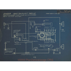 Enger Twin Unet Twelve Schema Electrique 1916 1917 Westinghouse