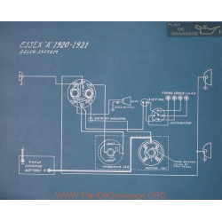 Essex A Schema Electrique 1920 1921