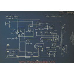 Essex Schema Electrique 1919 Delco Ver1