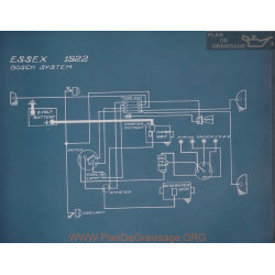 Essex Schema Electrique 1922