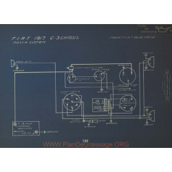 Fiat C3 Schema Electrique 1917 Bosch