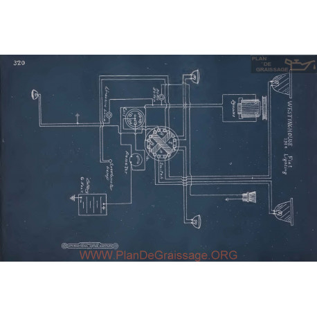Fiat Lighting Schema Electrique 1914