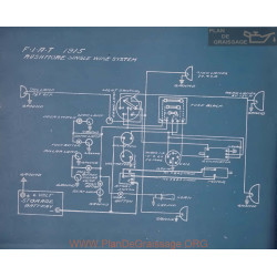 Fiat Rushmore Schema Electrique 1915