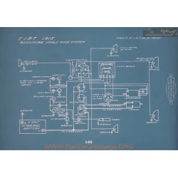 Fiat Rushmore Single Wire Schema Electrique 1915