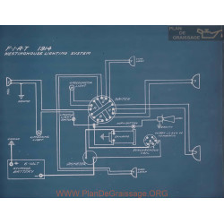 Fiat Westinghouse Lighting Schema Electrique 1914