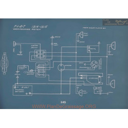 Fiat Westinghouse Schema Electrique 1914 1915 V2