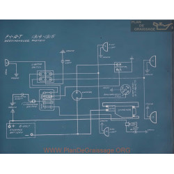 Fiat Westinghouse Schema Electrique 1914 1915