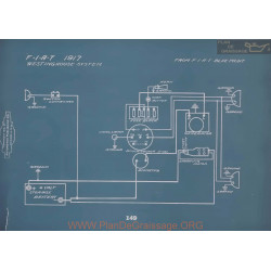 Fiat Westinghouse Schema Electrique 1917 V2