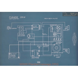 Fisher Remy Schema Electrique 1916