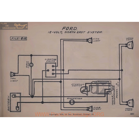 Ford 12volt Schema Electrique North East