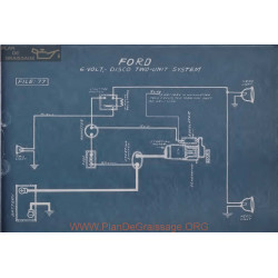 Ford 6volt Schema Electrique Dico Two Unit