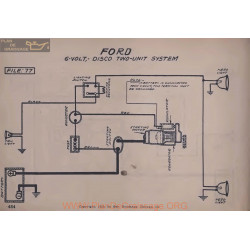 Ford 6volt Schema Electrique Disco Two Unit