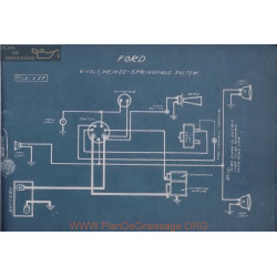 Ford 6volt Schema Electrique Heinze Springfield