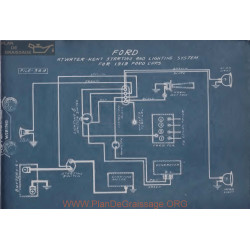 Ford Atwater Kent Lighting Schema Electrique 1919