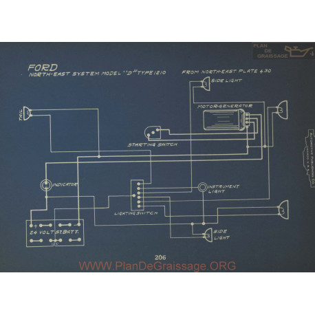 Ford D 1210 Schema Electrique North East
