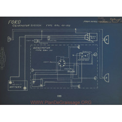 Ford Gsl 101 103 Schema Electrique Genemotor