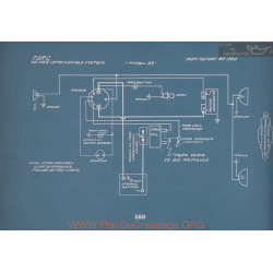 Ford Heinze Springfield Model 33 Schema Electrique