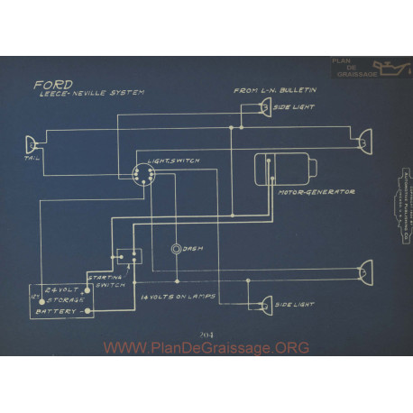Ford L N Schema Electrique Leece Neville