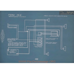 Ford North East Schema Electrique 1913