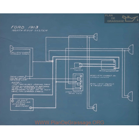 Ford North East Schema Electrique