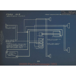 Ford Schema Electrique 1913 North East