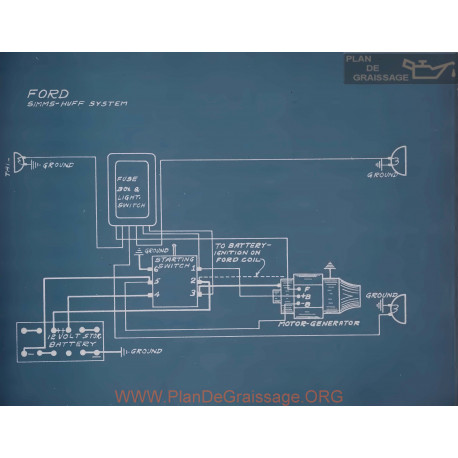 Ford Simms Huff Schema Electrique