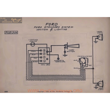 Ford Standard Schema Electrique Ignition