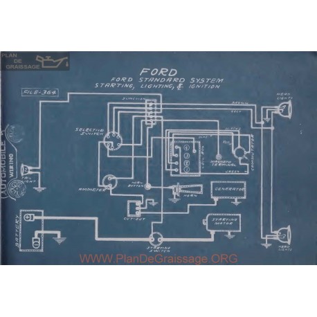 Ford Starting Lighting Ignition Schema Electrique