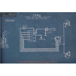 Ford Strandard Ignition Lighting Schema Electrique