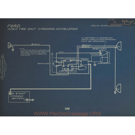 Ford Two Unit Schema Electrique Disco