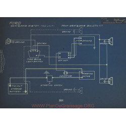 Ford Two Unit Schema Electrique Gray & Davis