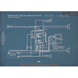 Franklin 2 D N M Schema Electrique 1913 1914