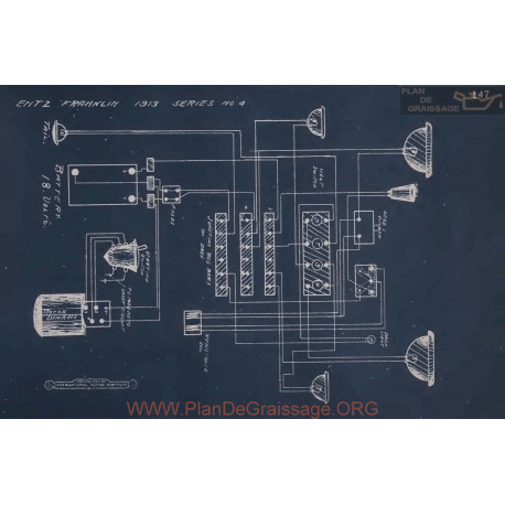 Franklin 4 Schema Electrique 1913