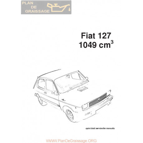 Fiat 127 1049cc Service And Repair Manual