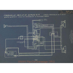 Franklin 6m Schema Electrique 1914 1915 1916 Entz Runabout