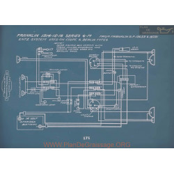 Franklin 6m Schema Electrique 1914 1915 1916