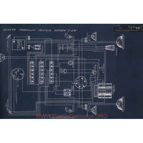 Franklin 7 8 Schema Electrique 1915 1916