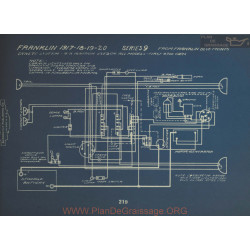 Franklin 9 Schema Electrique 1917 1918 1919 1920 Dyneto